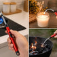 Rechargeable USB Electric Arc Lighter – Flexible Neck, Red