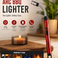 Rechargeable USB Electric Arc Lighter – Flexible Neck, Red