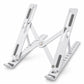 Portable Foldable Laptop Stand With Adjustable Height And Angle For Work (1 Pc)